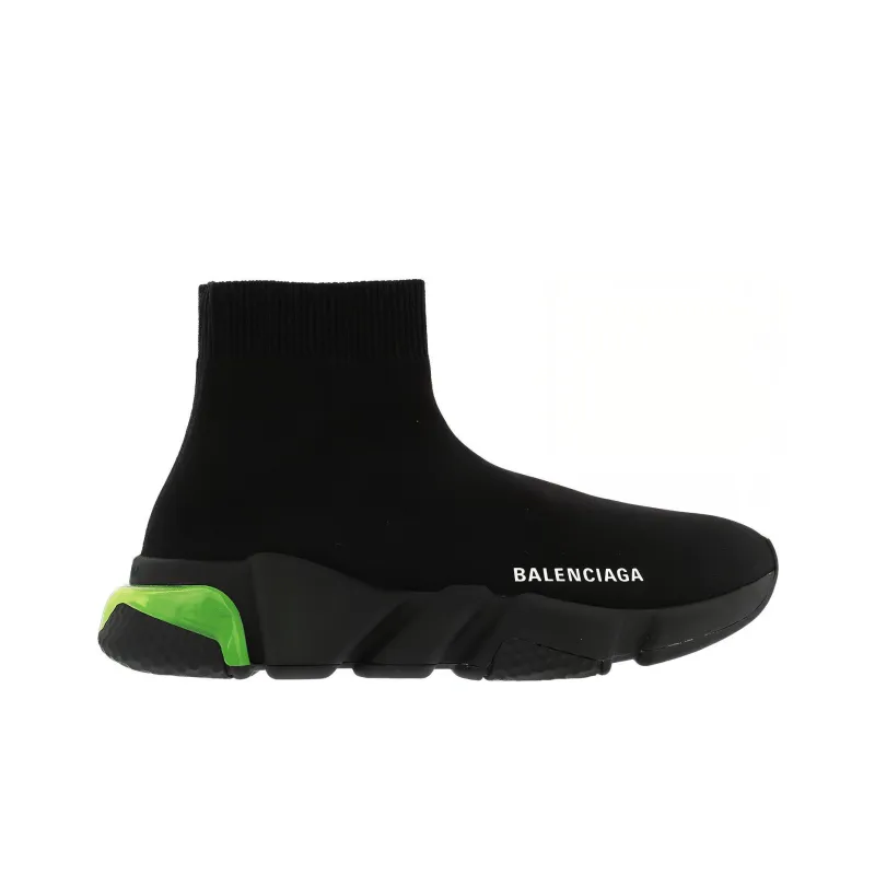 Balenciaga Speed Trainer 'Clear Sole Black Fluo Yellow' Women's-1