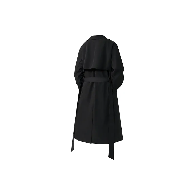 RED DRAGONFLY Trench Coat Unisex-5