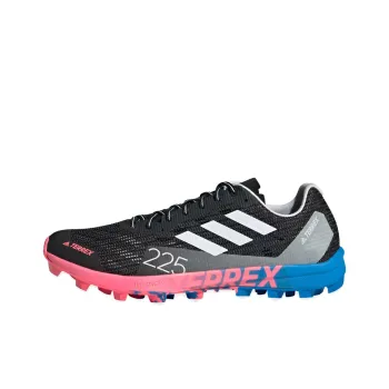 Adidas Terrex Speed Anti-Slip And Wear-Resistant Breathable Low-Top Trail Running Running Shoes Unisex Black White Blue