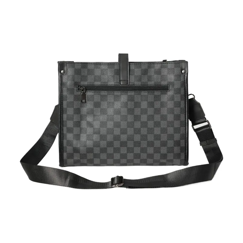CARTELO PVC Crossbody Bag Men's Black-3