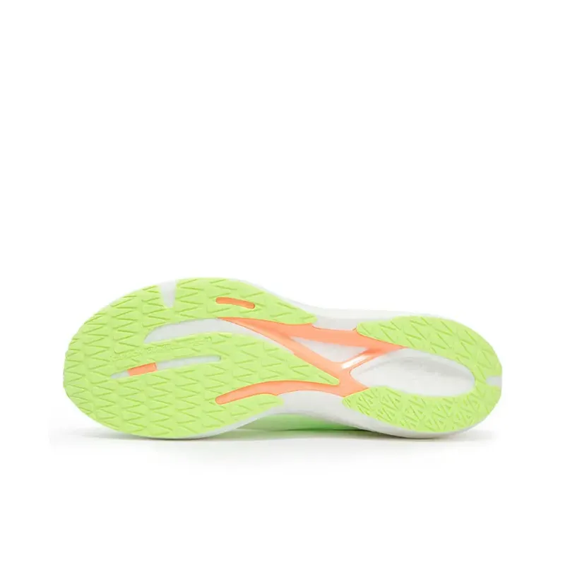 361° Wear Resistant Breathable Cushioning Low Top ET PU Foam Casual Running Shoes Men's White Green-4