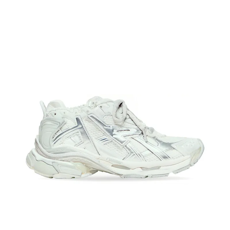 Balenciaga Runner White Grey Silver Women's-1