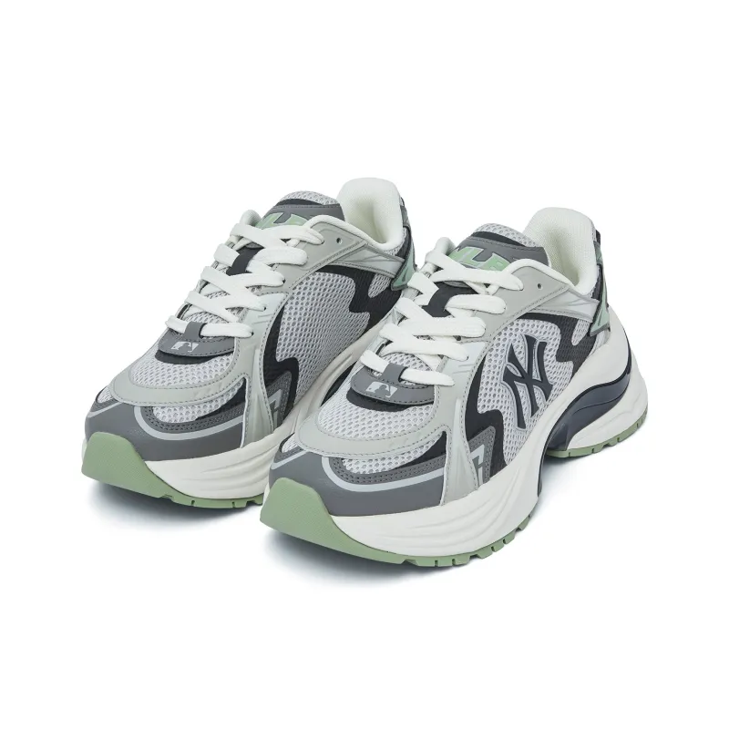 MLB New York Yankees Low Top Running Shoes Unisex Mambo Green-2