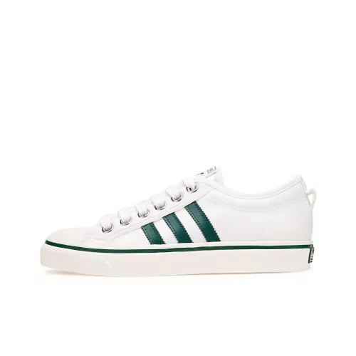 Adidas Originals NIZZA Skateboard Shoes Unisex Low-Top White