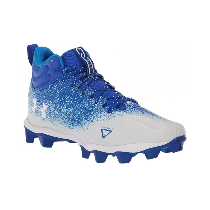 Under Armour Spotlight Franchise 2.0 Rm Football Cleats 'Blue White'-1