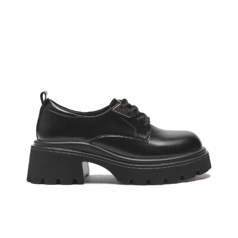 Hotwind Casual Single Shoes 6cm Women's Black-1