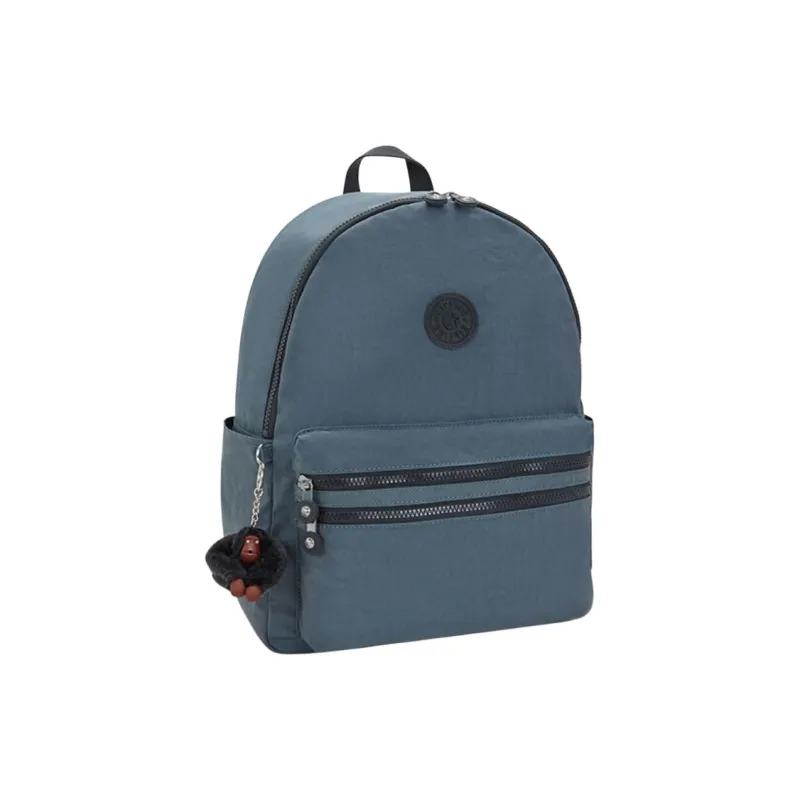 Kipling Polyamide With Nylon Backpack Large Size Unisex Dark Gray-1