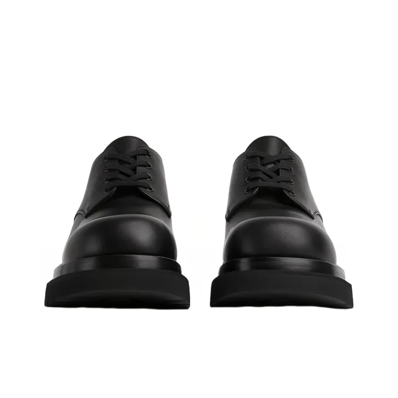 Bottega Veneta Lug Loafers Men's Black-2