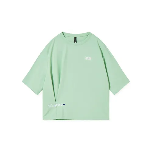 QIAODAN T-Shirts Women's Eau Green