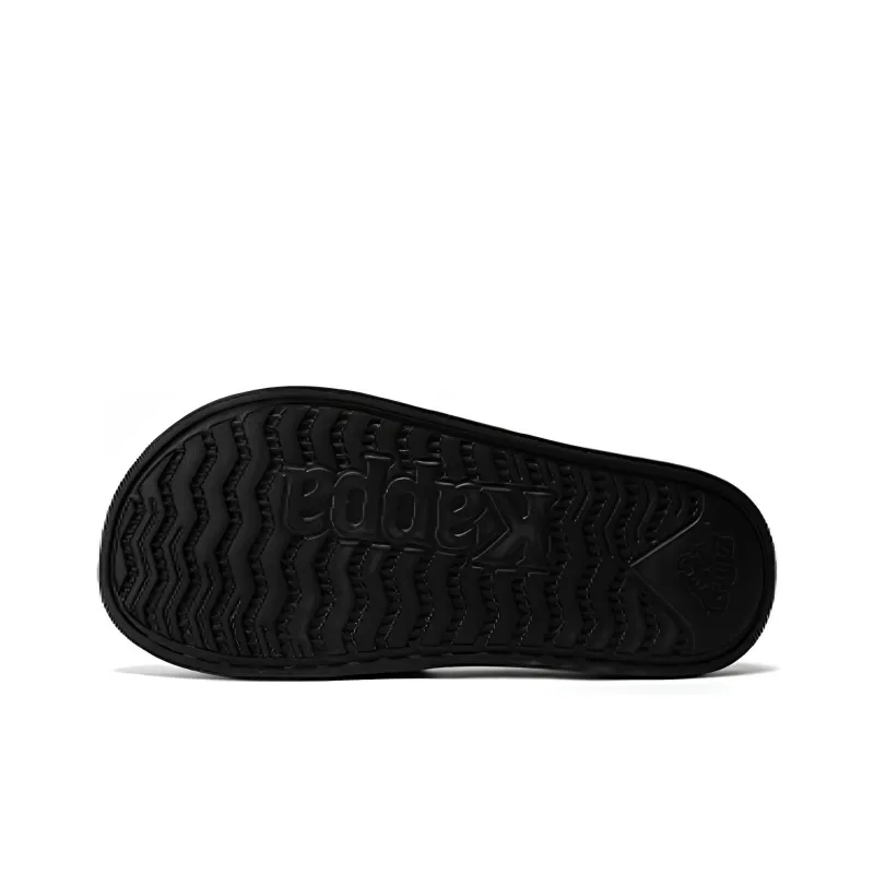 Kappa Slide Slippers Unisex Black-3