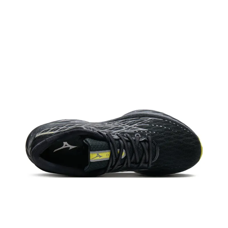 Mizuno Wave Inspire 20 'Black Sunny Lime'-3