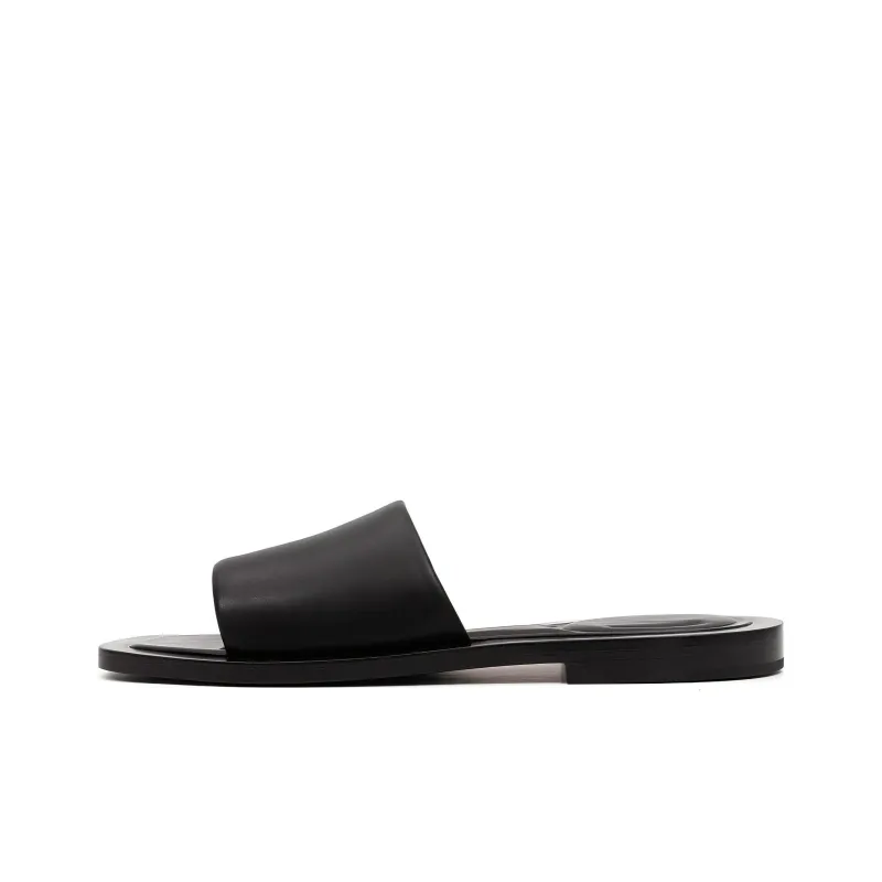 Balenciaga Slide Slippers Women's Black-0