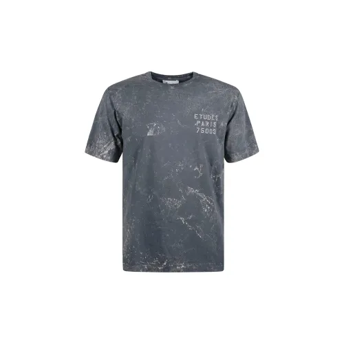 Études T-Shirts Men Gray