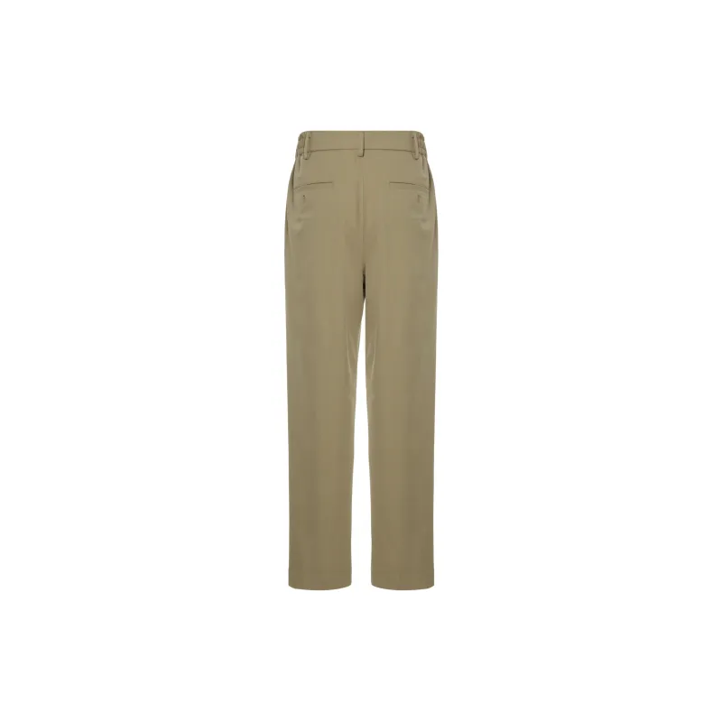 UNIQLO Casual Pants Unisex Dark Beige-1