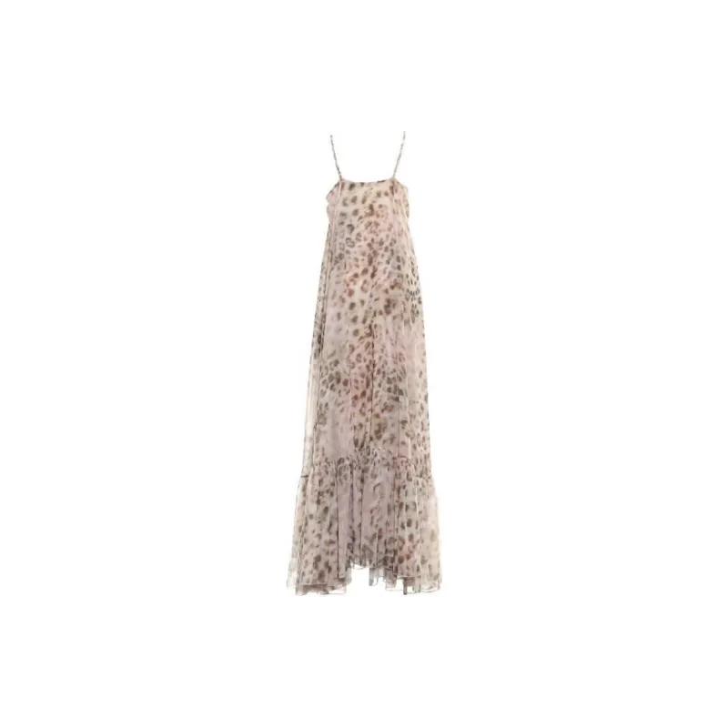 Rotate Francisca Animal print Maxi Dress-1