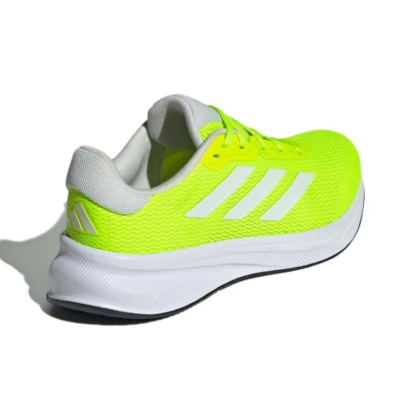 Adidas Anti-Slip Wear-Resistant Low-Top Long Distance Running Running Shoes Men's Yellow White-2