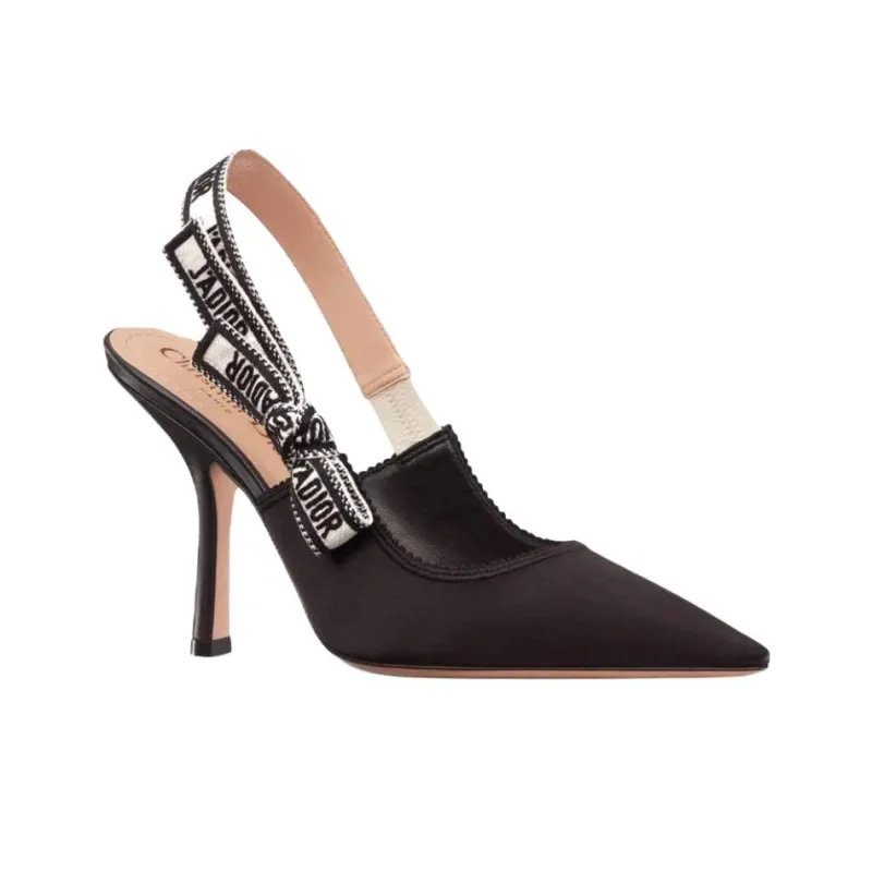 DIOR J'Adior Slim Heel High Heels Women's Black-2