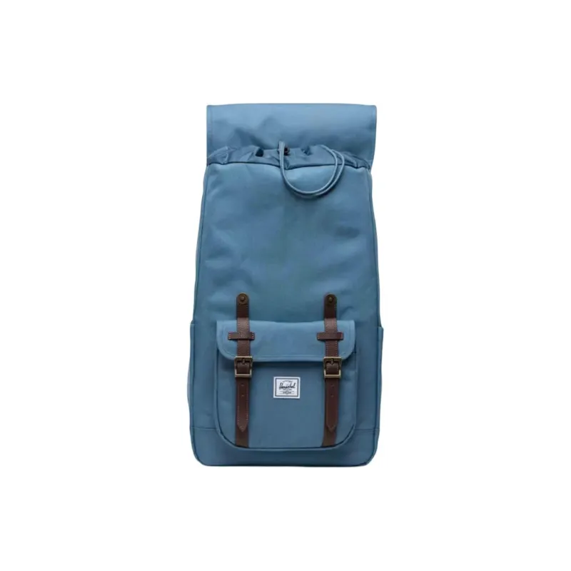 Herschel Little America Little America Series EcoSystem™ 600D Fabric Backpack Unisex Steel Blue-1
