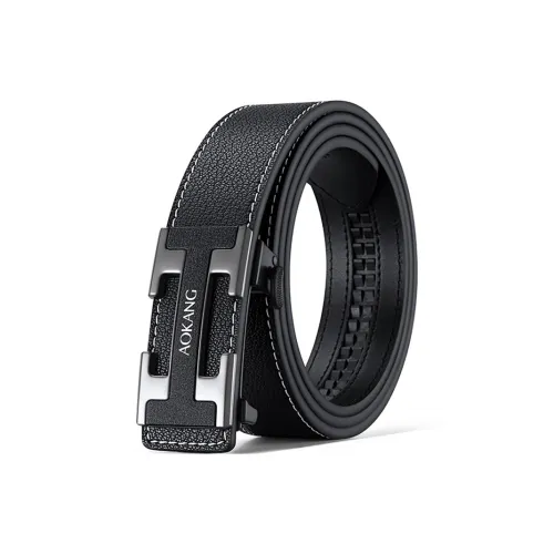 AOKANG Leather Belts Men