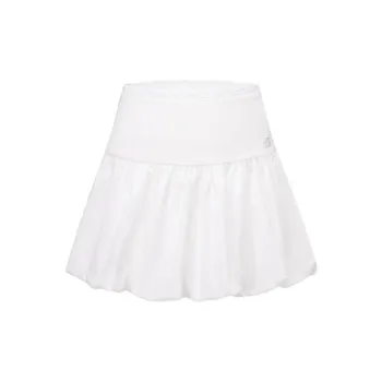 Three Quarters Casual Short Skirts Women's White