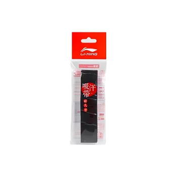LiNing Badminton Grip Tape Black PU Outdoor Thin
