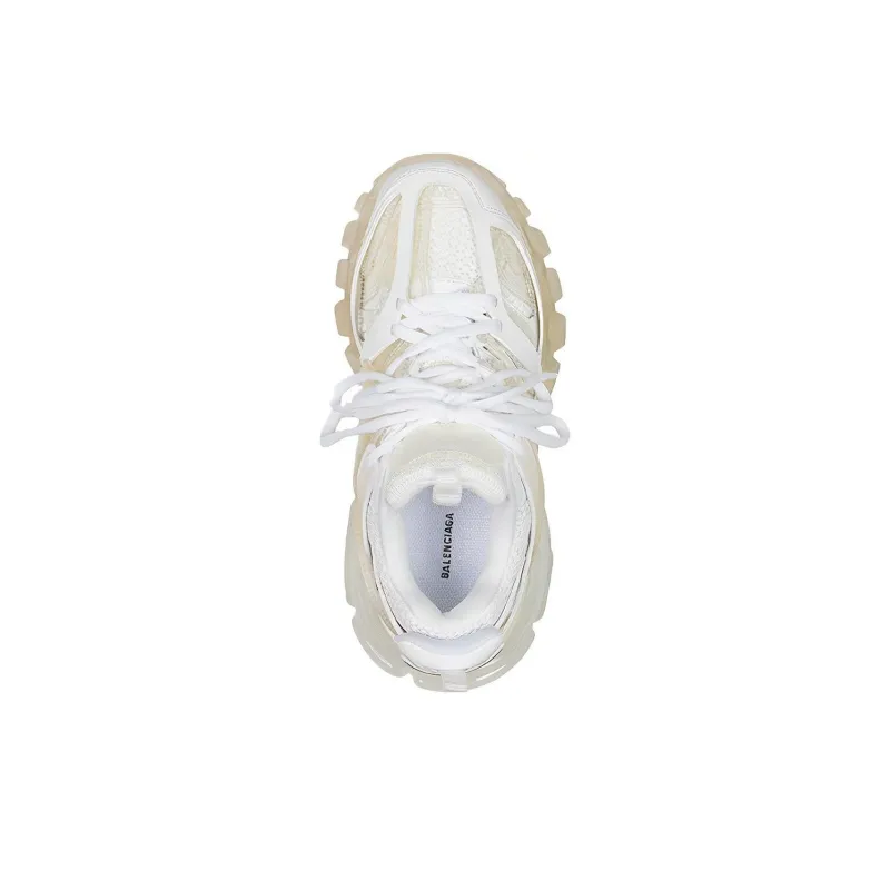Balenciaga Track Clear Sole White Women's-2