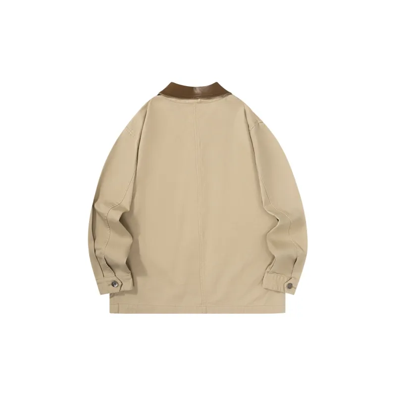 Suamoment Casual Loose Fit Top Coat Unisex-3