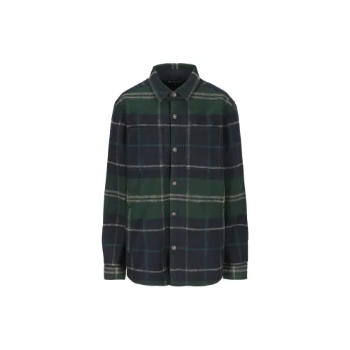 BARBOUR Shirts Men Green