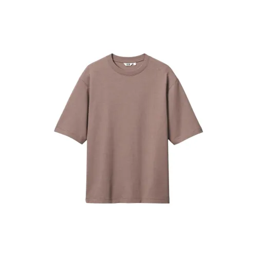 UNIQLO T-Shirts Unisex Chestnut