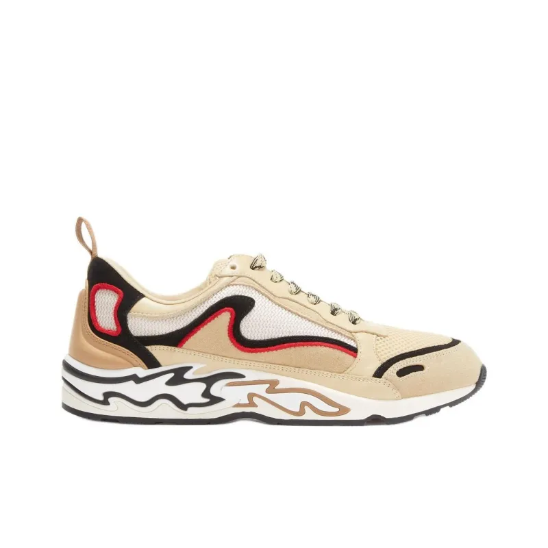 Sandro Low Top Casual Shoes Women's Beige-1