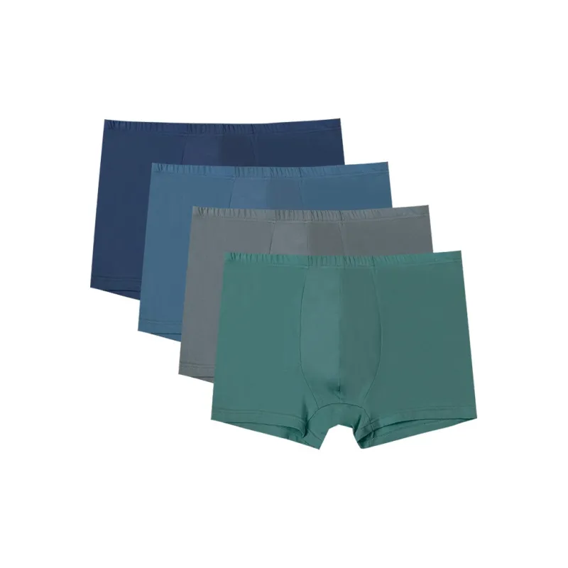 Red Bean Underpants Men's Combo Set-7