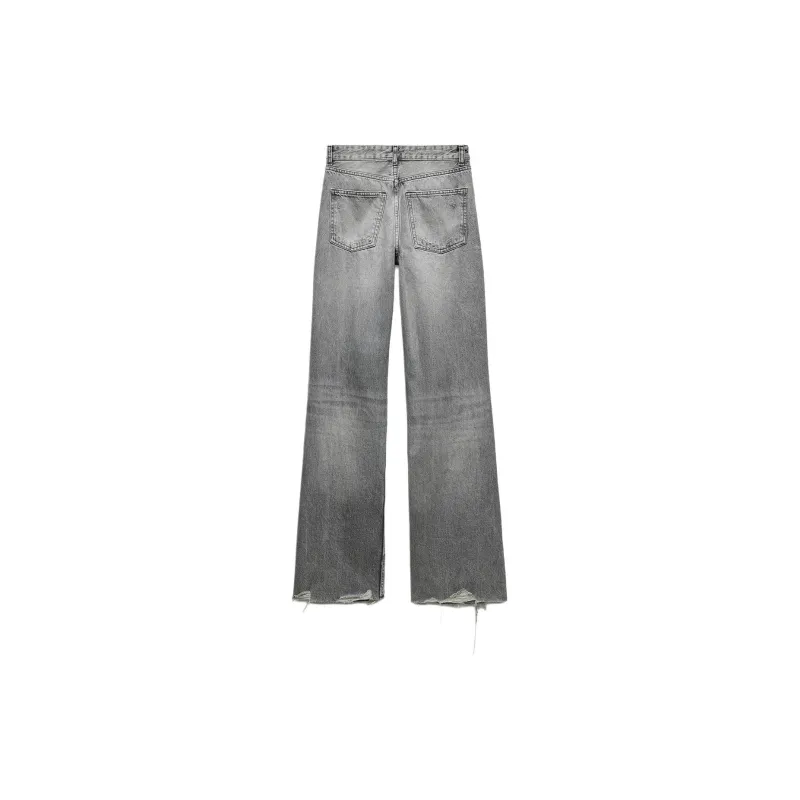 ZARA Jeans Women's Light Gray-1