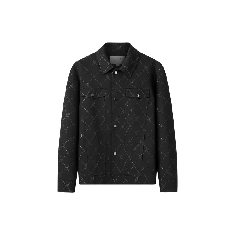 Dance With Wolves Jackets Coats Men's Black-1