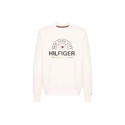 Tommy Hilfiger Logo-embroidered Cotton Blend Sweatshirt