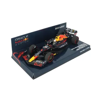 MINICHAMPS ORACLE RED BULL RACING RB18 Spanish Grand Prix Champion, Resin Assembled Models