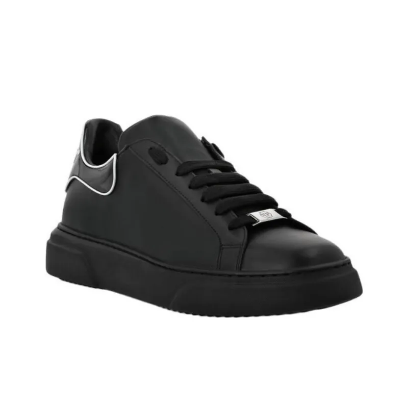 PHILIPP PLEIN Low Top Casual Shoes Unisex Black-2