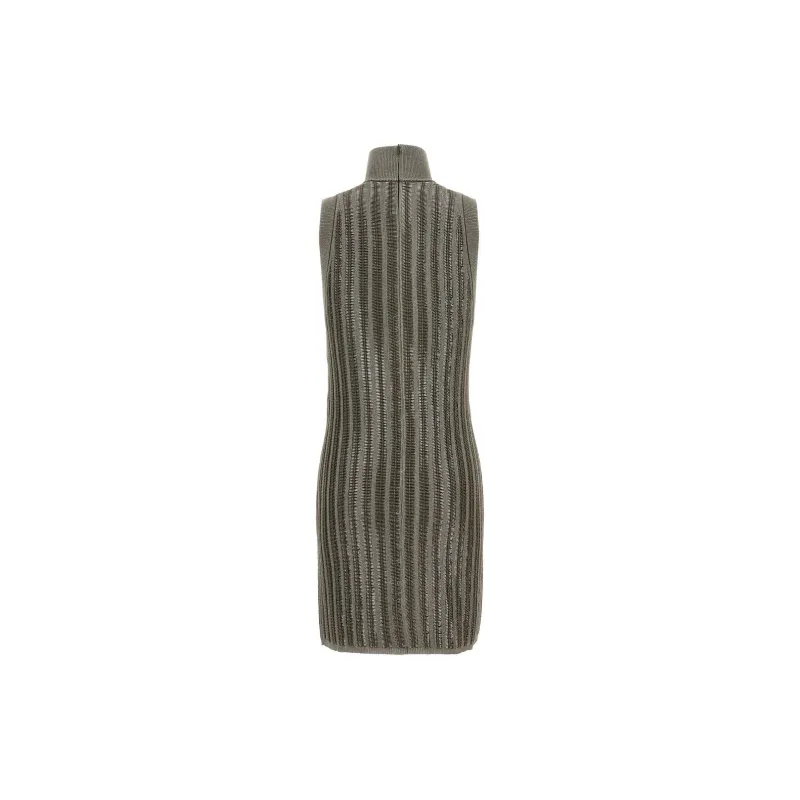 TOM FORD Slinky Ribbed Knit Mini Dress-1