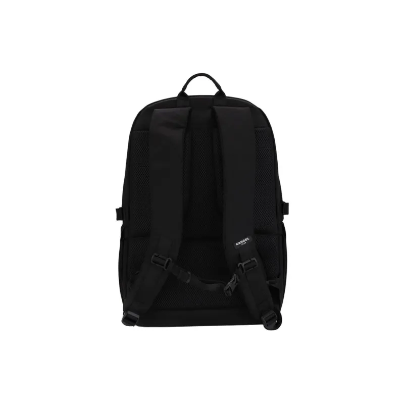 KANGOL Polyester Backpack Unisex Black-2