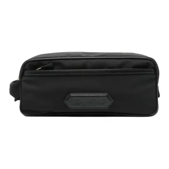 TF Recycled Nylon Toiletry Bag Men's Black