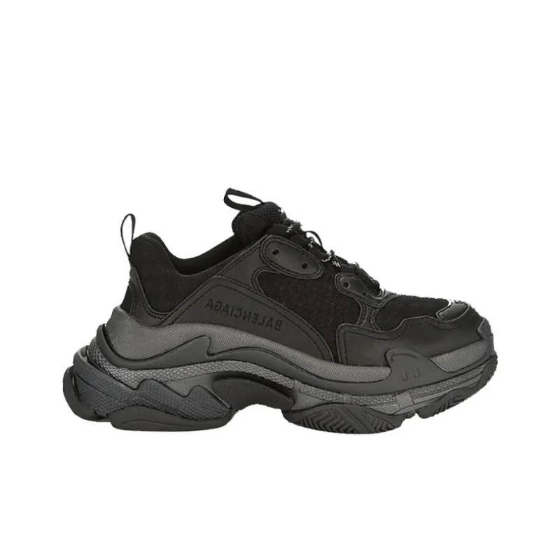 Balenciaga Women's Triple S Sneaker 'Black'-1