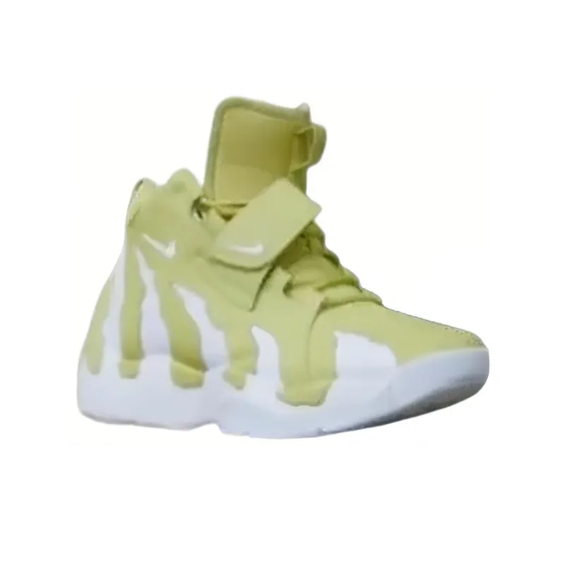 Nike Slip Resistant Low Top Running Shoes Men's Green White-1