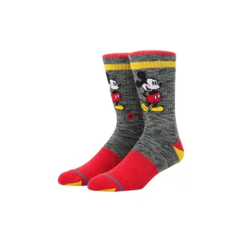 Stance Mid Calf Socks Men's 1 Pack Black Gray