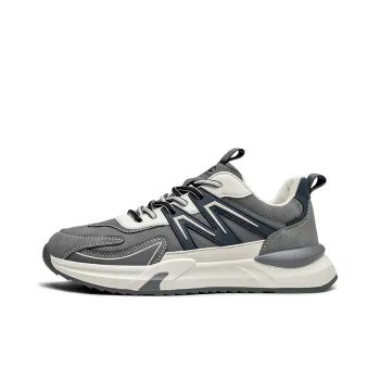 HOBIBEAR Anti Slip And Wear Resistant Rebound Low Top Casual Shoes Men's