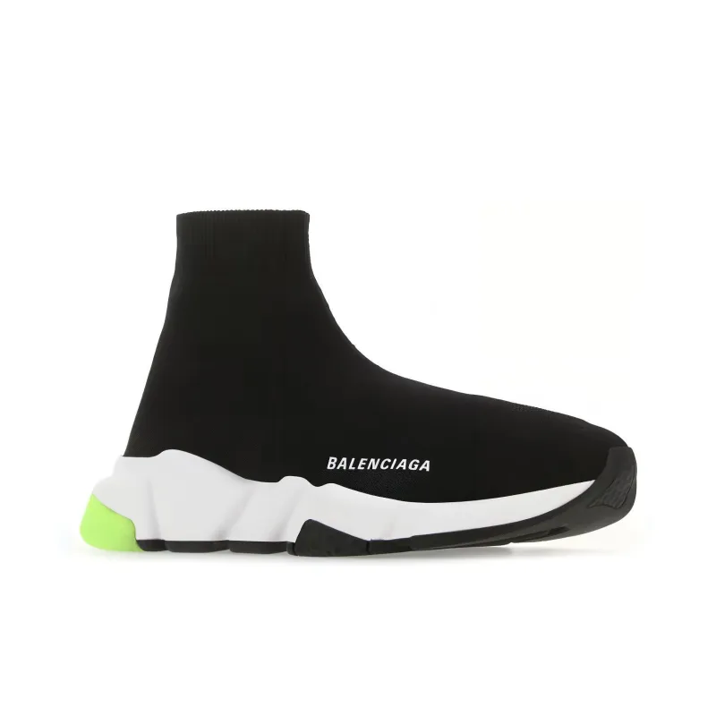 Balenciaga Speed High Top Black/White Women's-2