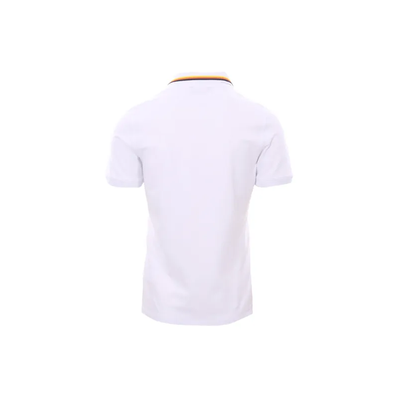 K WAY Striped collar Polo Shirt-1
