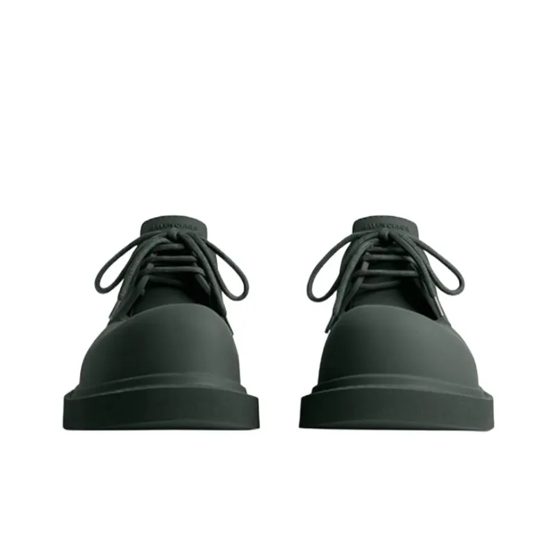 Balenciaga Steroid Casual Single Shoes Women's Dark Green-2