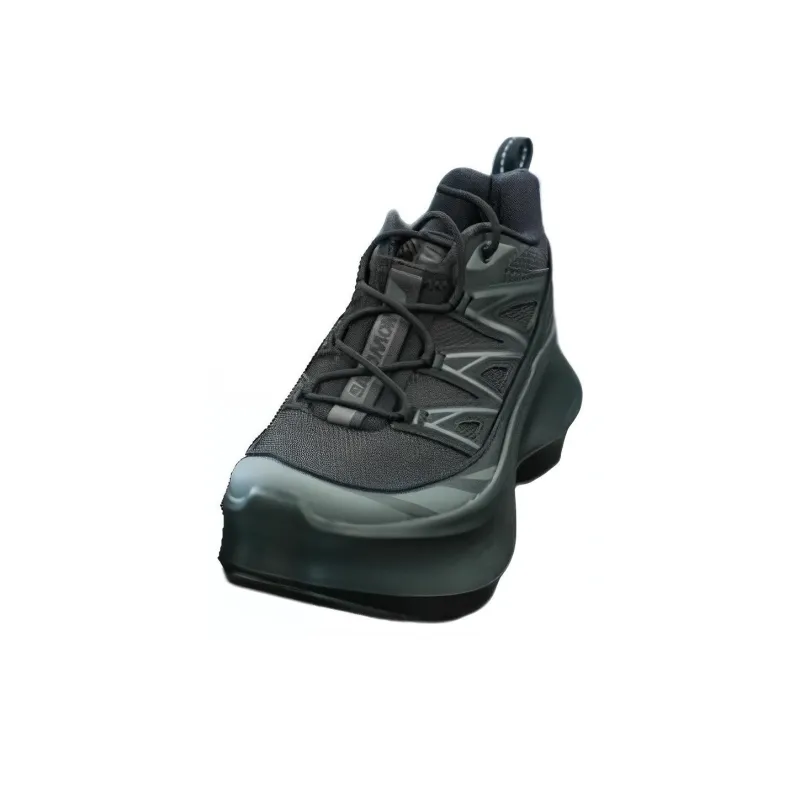COMME DES GARCONS SHIRT x SALOMON XT 6 Wear Resistant Low Top Outdoor Shoes Men's Black-0