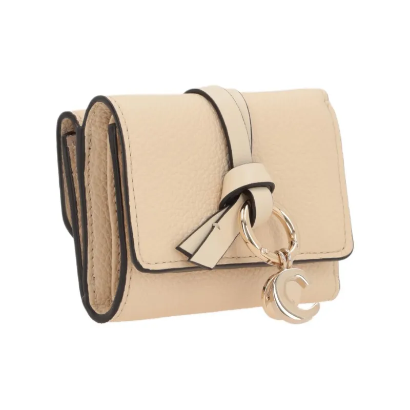 Chloé Alphabet Tri Fold Compact Wallet-1