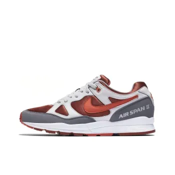 Nike Air Span Anti Slip Wear Resistant Low Top Casual Shoes Men's Red
