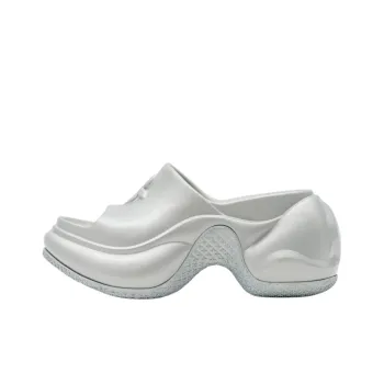 SMFK Abrasion Resistant Slide Slippers Women's Starry Silver